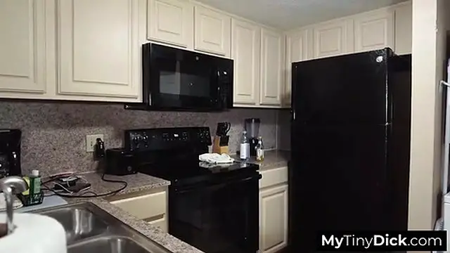 He′s getting his small dick🍆 touched by the hottest girl around