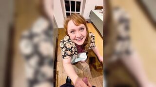 Dirty Heels Fling: Stranger Rides Ginger Milf's Anal👌 Ride Like Tinder Match in Heat