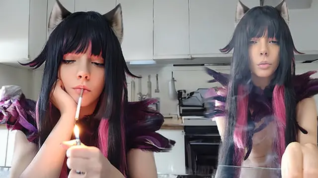 Succubus Egirl seducing in your kitchen (request full video)