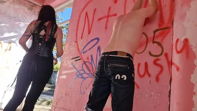 BDSM Discipline of a Defiant Slave  Scream &mdash;  But No One Listens Around