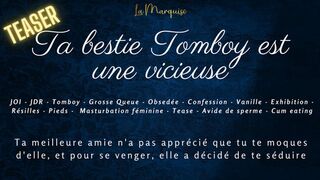 French Audio色情: Your tomboy's wild性 appetite unleashed