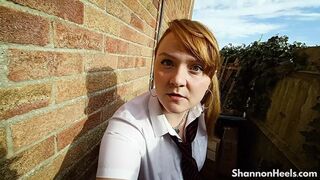Sleazy British Girl Gone Wild