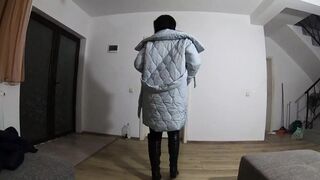 Mommy Fuckmachine - Cheatiing Wife's Pantyhose Pussy✌ Sucking and Cumming Over
