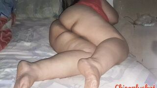 Step-sis surrender: 'Lick it' initiation