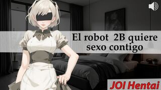 Spanish JOI ASMR - Hard and Nonstop Cum Session with 2B