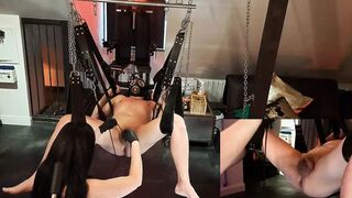 Fucking in a Sling: Tight Hole Thrusts