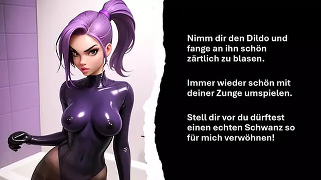 Your dominant lady fills your ass🍑 with pleasure