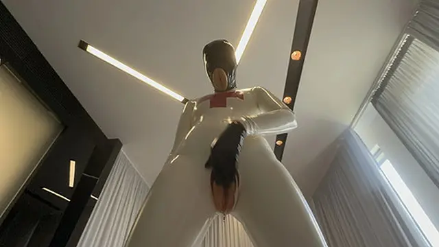Latex Nurse Takes Control - Natallien Teaser
