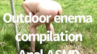 Outdoor Enema Scenes Anal👌 ASMR