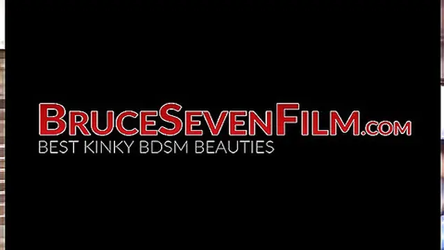 Lesbian tied up for intense paddling session with a dominatrix