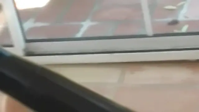 Anastasia Pierce gets intense anal👌 play with old latex fingers