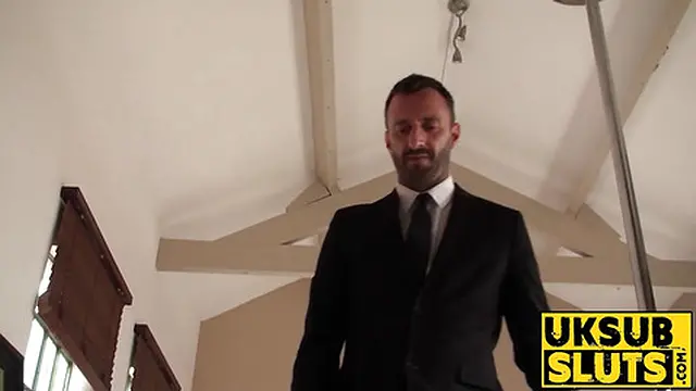 UKSubSluts com - British babe takes rough cock🍆 for mouth creampie by dominant