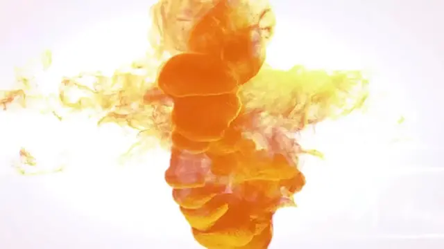 Babe licks her own pee with big natural tits