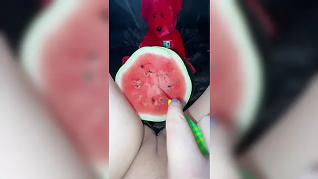 Sweet Watermelon Pleasure - Full Arab Homemade Orgasm💦 Video 2025 - Kinky Saudi Amateur