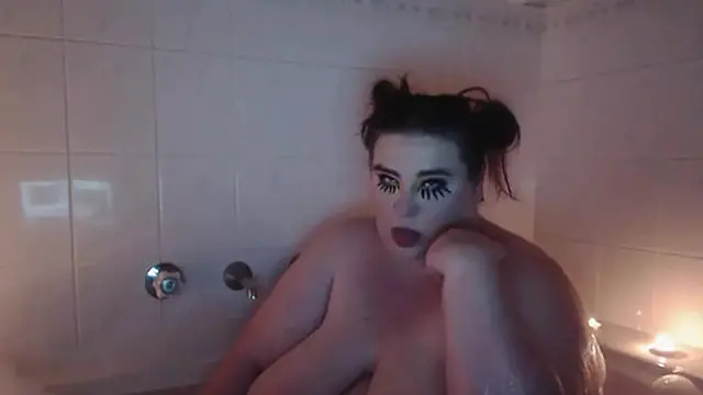 Join me in the bath &mdash;  candles lit &mdash;  bubbles made &mdash;  and a long &mdash;  hot orgasm💦 shared—so sweet &mdash;  so mine 