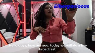 She always had the fetish of fucking and broadcasting it live, we did a live and we discovered that she is a perverted influencer