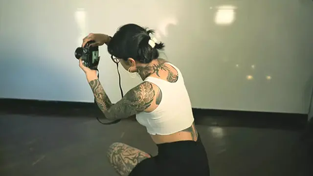 Intimate moments captured in a raw &mdash;  explicit group encounter