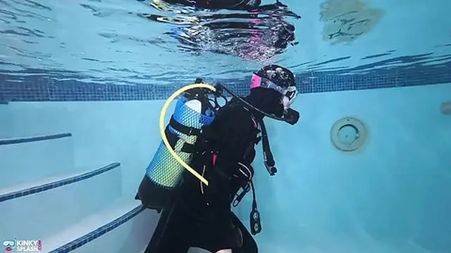Deep Dive in Full Scuba Intimacy