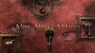 Miss Alessa Milano Ashtray After Whipping