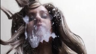 Spitting all over your face