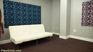 Bella Danger stretched like a real Doll