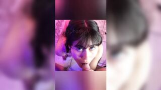 My Friend Lent Me His Girlfriend and She Gave Me a Blowjob, She Was Thirsty for Cum.