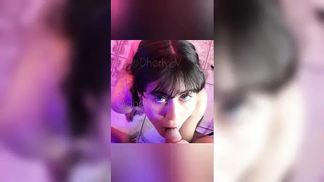 My Friend Lent Me His Girlfriend and She Gave Me a Blowjob, She Was Thirsty for Cum 