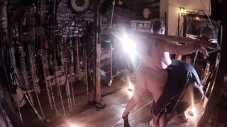 Part 2:- Lanista Bear and Domina Satana wax and heat play.