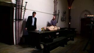 Bound Babes in Red Latex BDSM Submission