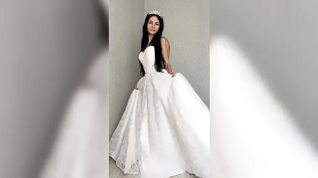 Bride Teases What’s Under the Dress