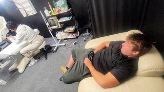 I'm Sitting in the Waiting Room and Looking at the Lady, I'm Getting Excited, I Start Jerking off, S