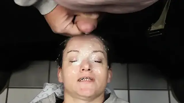 She's Back and Her Face Is Covered with Big Loads of Nut