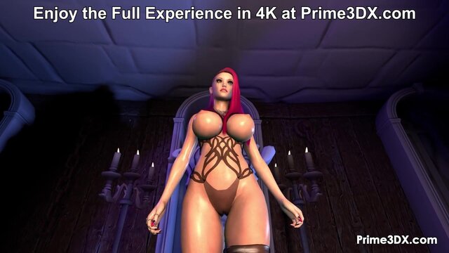 Futanari girls in alluring lingerie get it on with throbbing and thick cocks