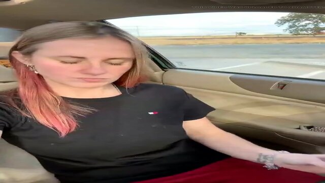 Amateur girl next door starts a live stream showing off her amazing jugs 