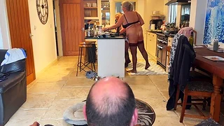 Master Lanista Bear's slave training continues