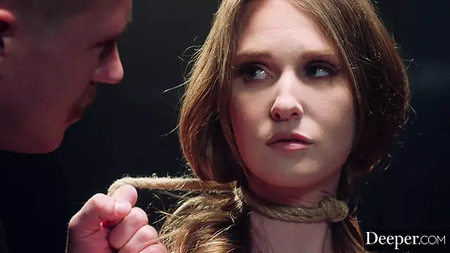 VIXENPLUS Ashley Lane tries anal👌 pleasure with rope bonds