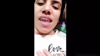 Pure filth: Orgasmic cum-fest, 10 explosive eruptions, 23 minutes of unholy cumplay worship.